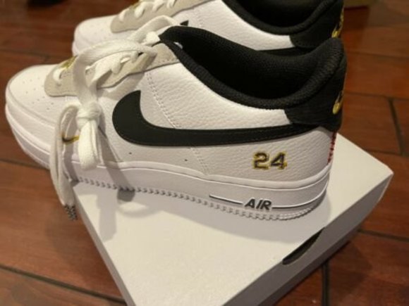 NEW Nike Air Force 1 07 LV8 Ken Griffey JR & SR Size 5.5Y / Women 7 Authentic - Picture 3 of 5